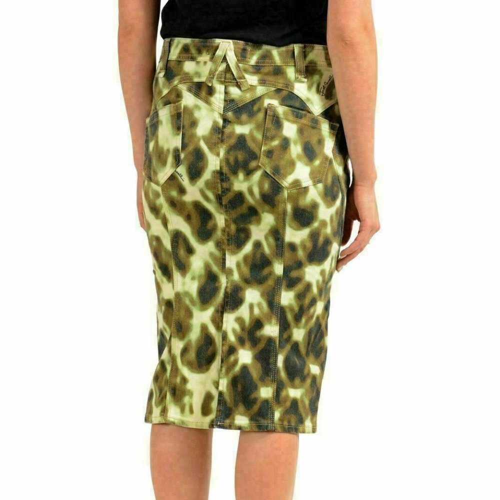 Just Cavalli Women's Stretch Pencil Skirt - Picture 3 of 4